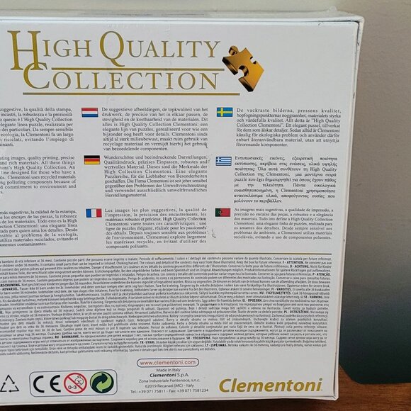 Clementoni Paris 500 Piece Jigsaw Puzzle Travel High Quality Collection (NEW) - Picture 3 of 3